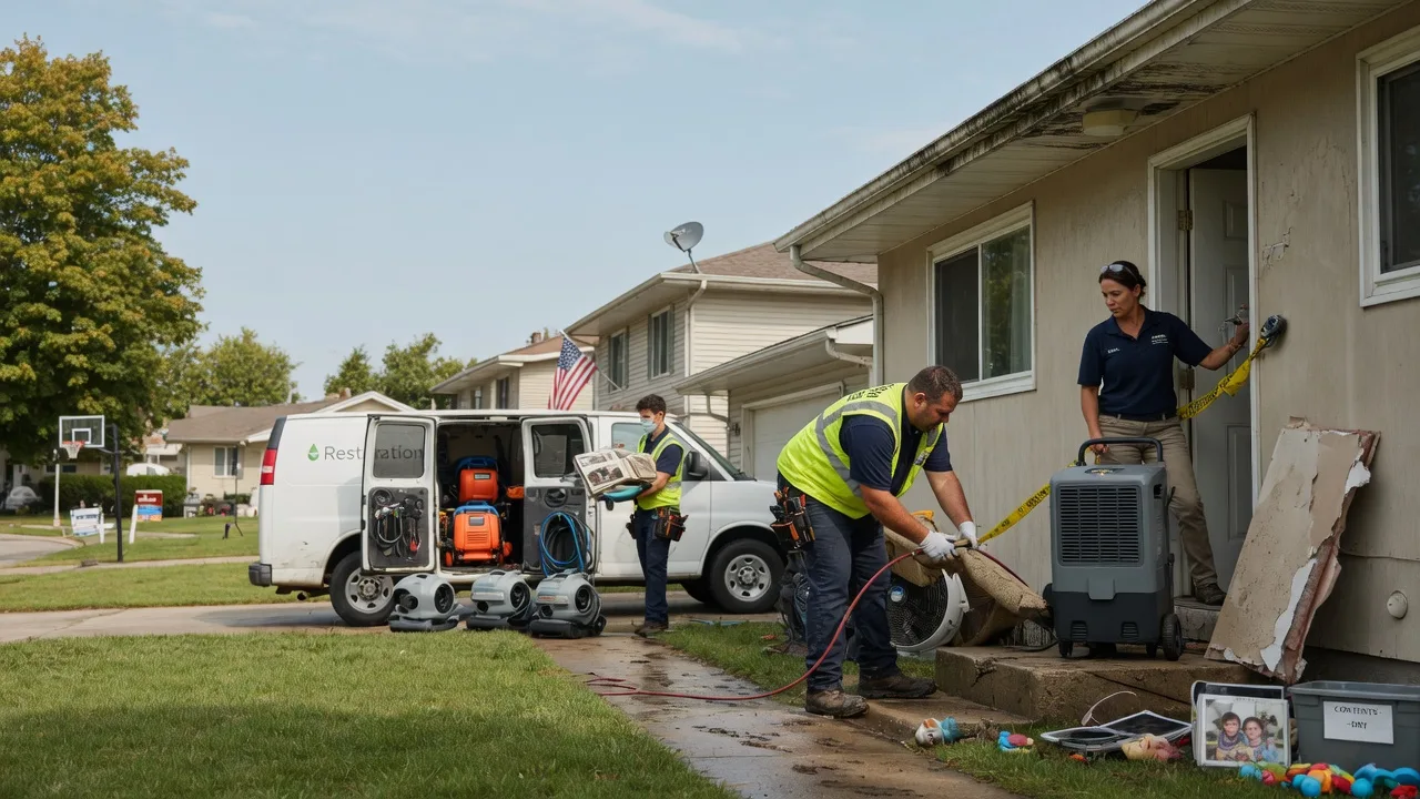 Water Damage Restoration in Ferris, TX near me